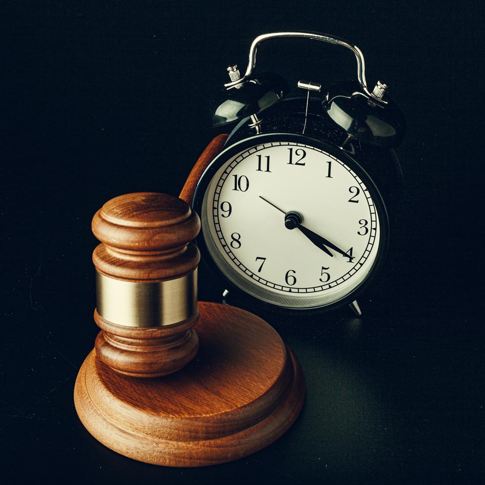 Legal basis and limitation periods